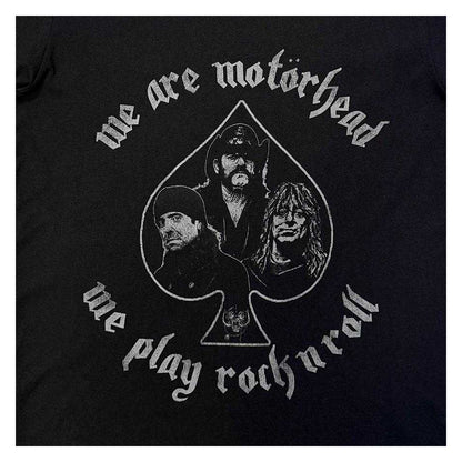 Black - Side - Motorhead Unisex Adult We Are Motorhead T-Shirt