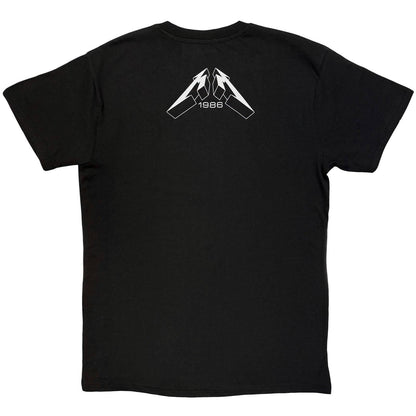 Black - Back - Metallica Unisex Adult Master Of Puppets Jumbo Back Print T-Shirt