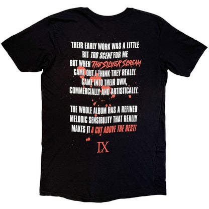 Black - Back - Ice Nine Kills Unisex Adult American Psycho Back Print T-Shirt