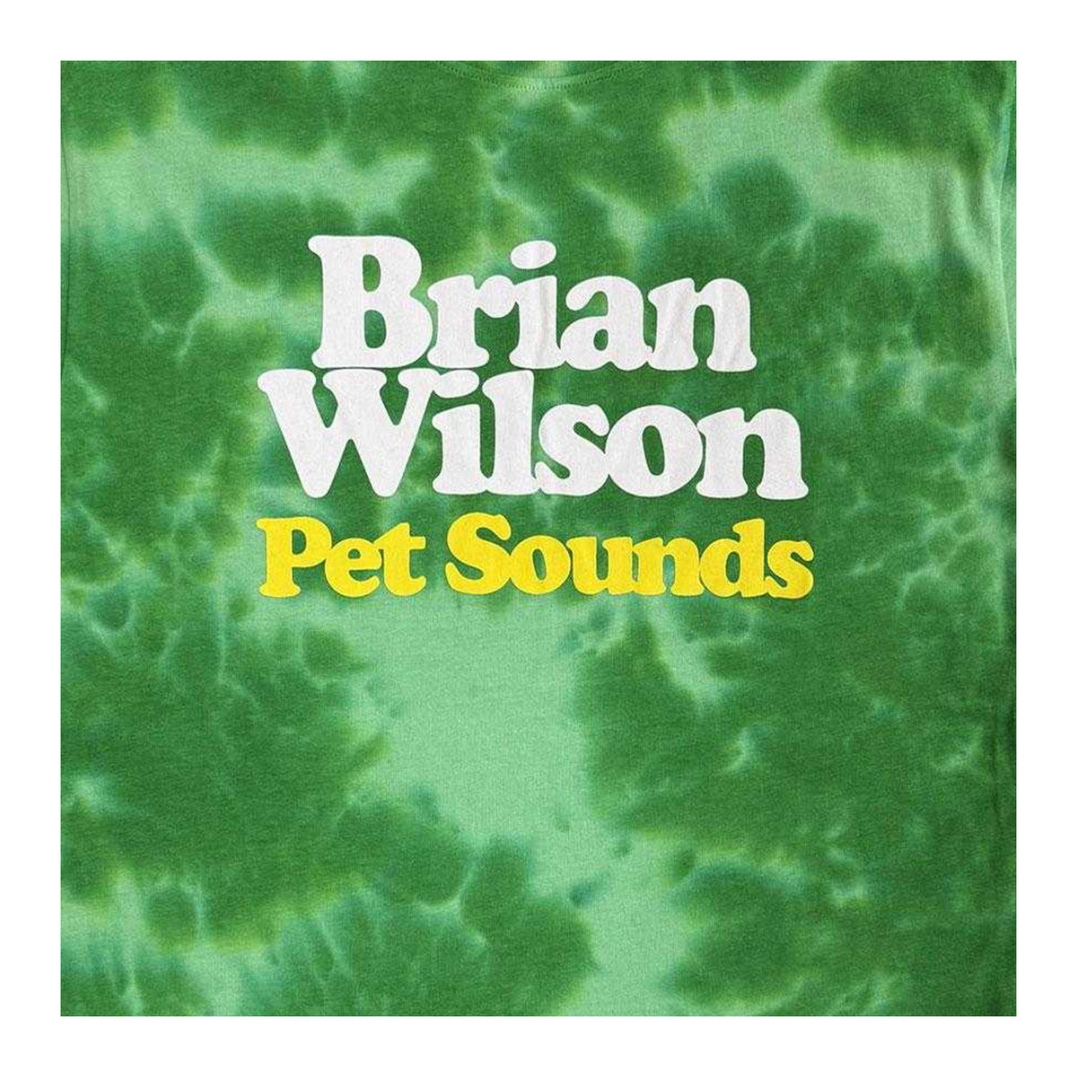 Green - Side - Brian Wilson Unisex Adult Pet Sounds 1966 Back Print T-Shirt