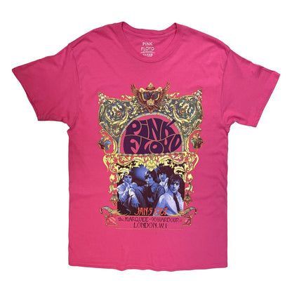 Pink - Front - Pink Floyd Unisex Adult The Marquee T-Shirt