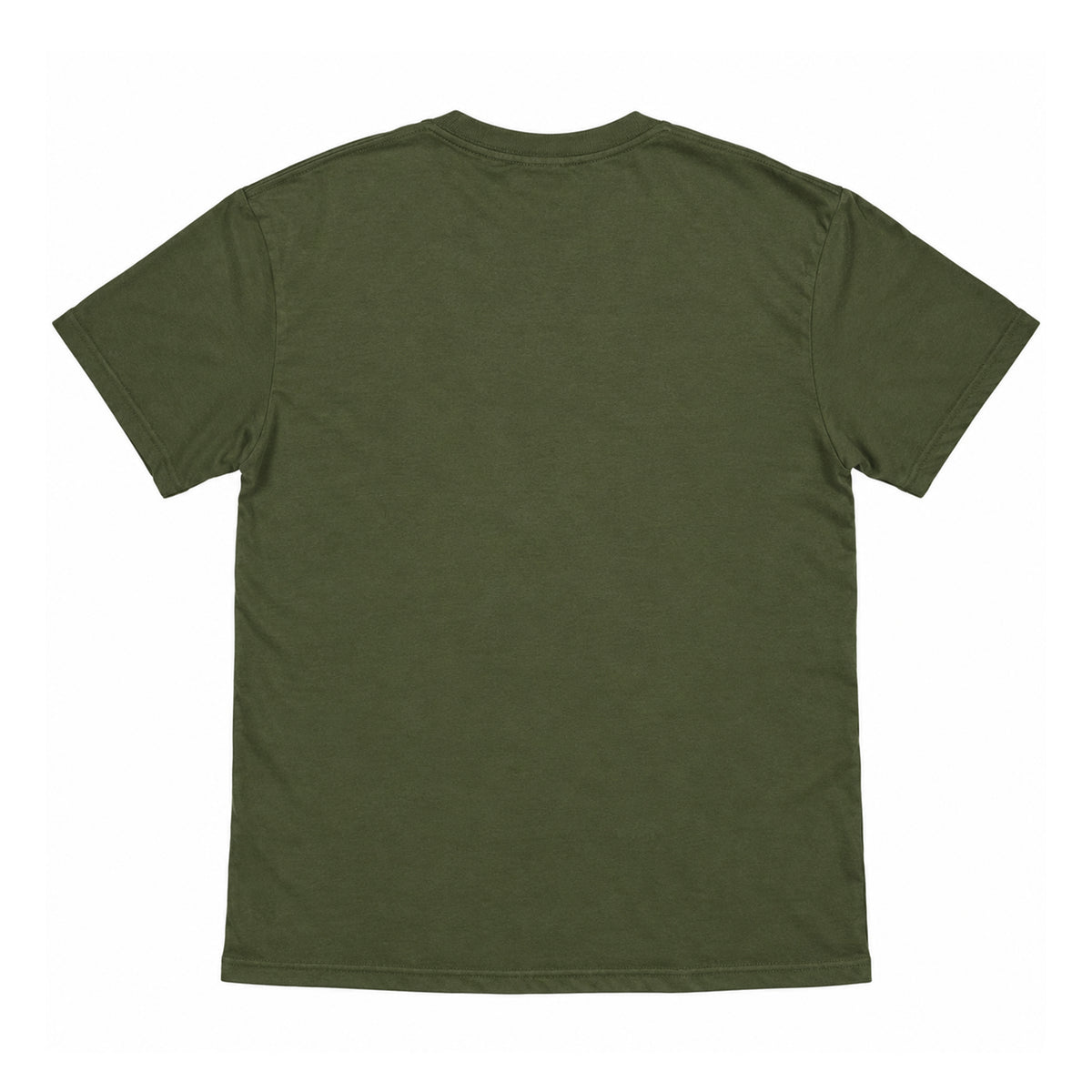 Khaki Green - Back - Avenged Sevenfold Unisex Adult Skeleton Reaper T-Shirt