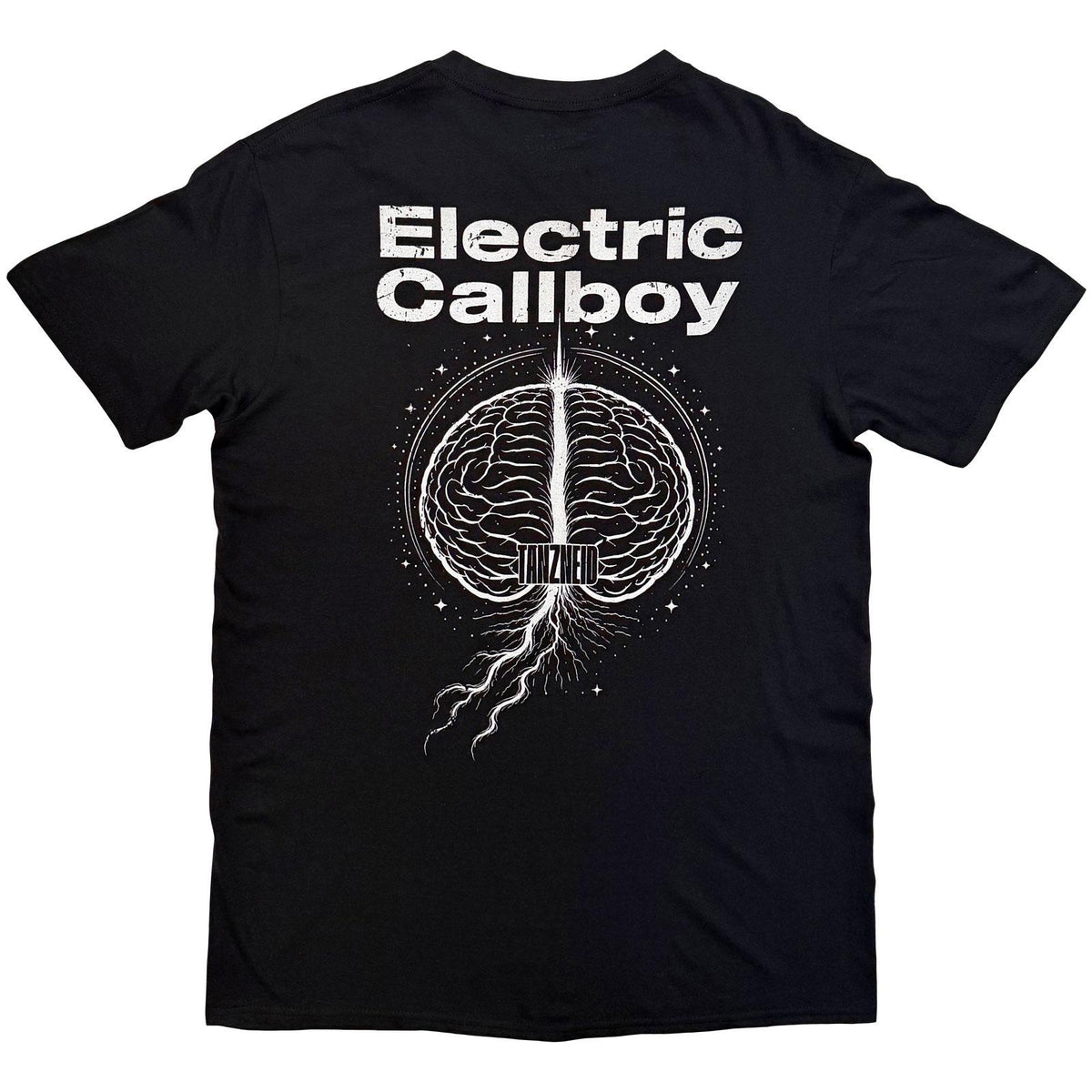 Black - Back - Electric Callboy Unisex Adult Tanzneid Galaxy T-Shirt