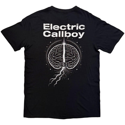Black - Back - Electric Callboy Unisex Adult Tanzneid Galaxy T-Shirt