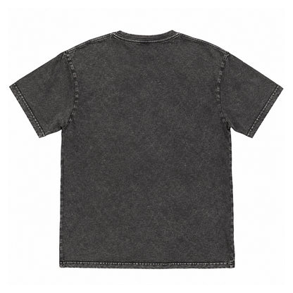 Charcoal Grey - Back - Guns N Roses Unisex Adult Use Your Illusion Stone Wash T-Shirt