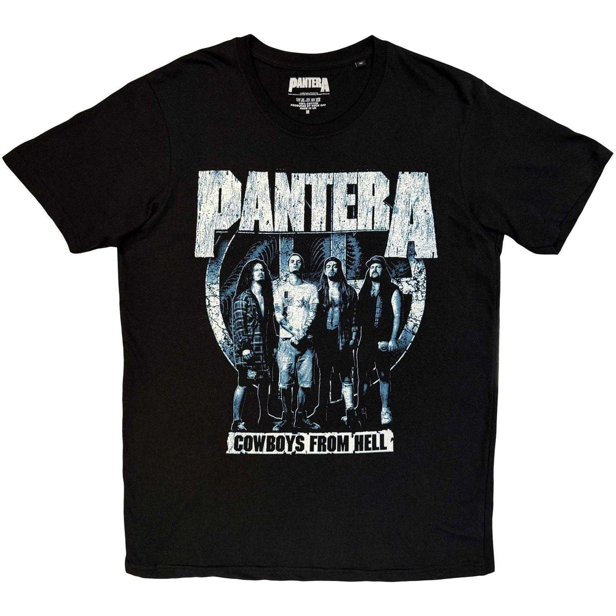 Black - Front - Pantera Unisex Adult Cowboys From Hell Tour 2025 T-Shirt