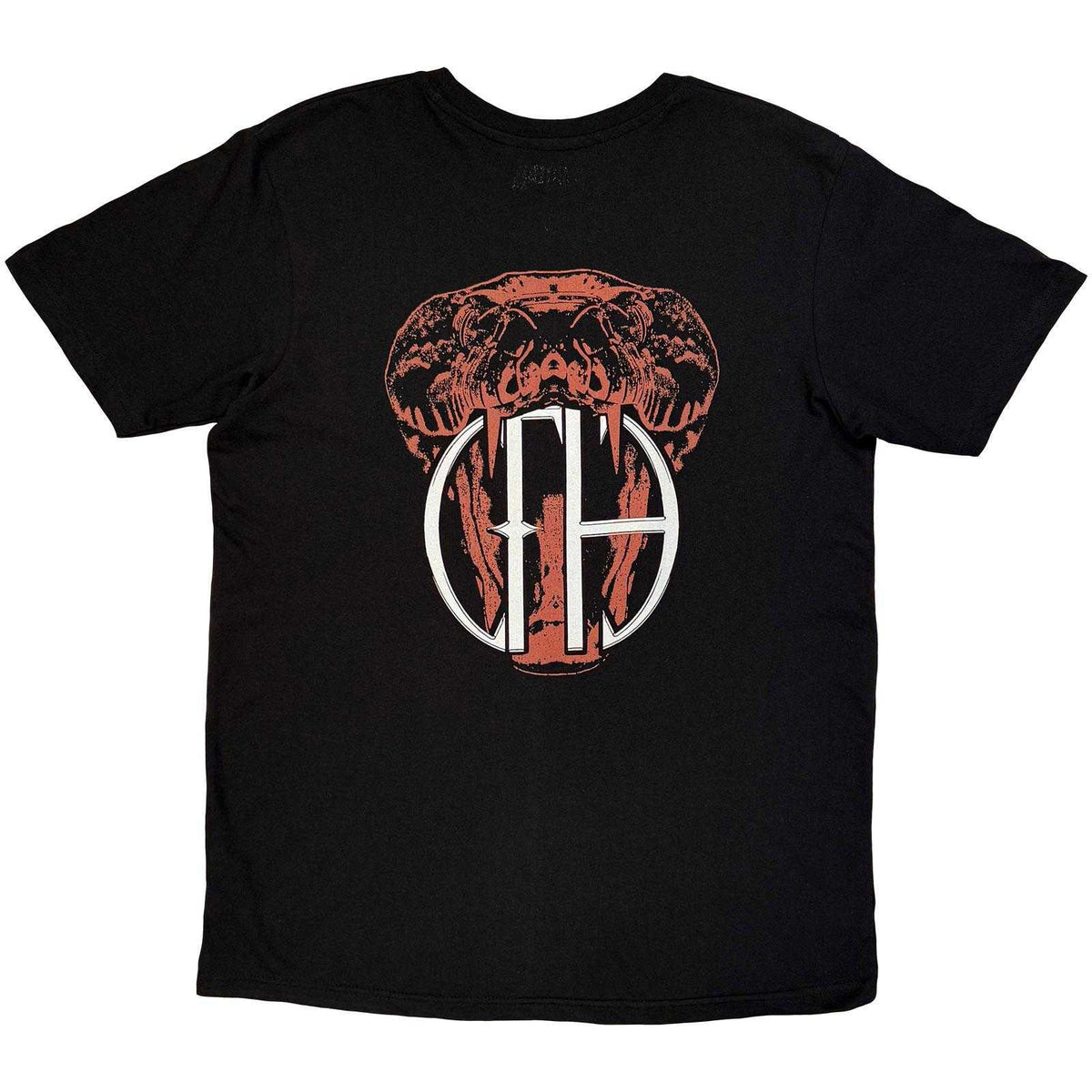 Black - Back - Pantera Unisex Adult Cowboys From Hell Snake Back Print T-Shirt
