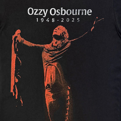 Black - Side - Ozzy Osbourne Unisex Adult Tribute T-Shirt