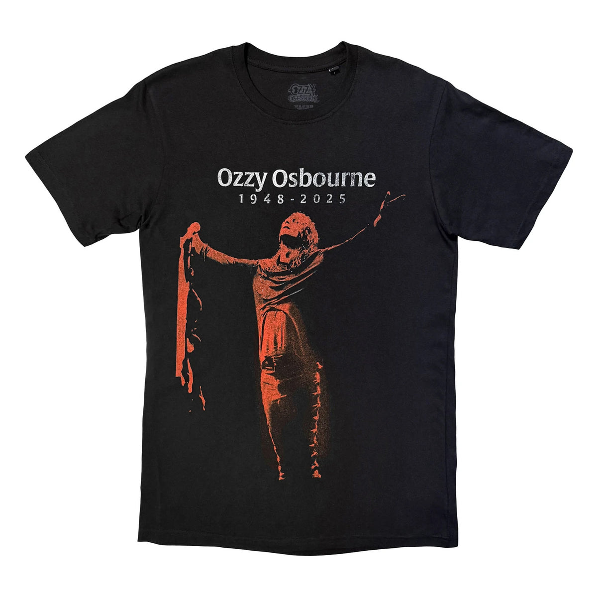 Black - Front - Ozzy Osbourne Unisex Adult Tribute T-Shirt