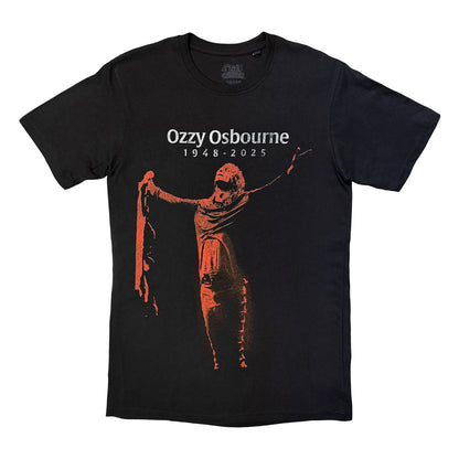 Black - Front - Ozzy Osbourne Unisex Adult Tribute T-Shirt
