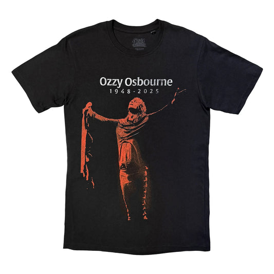 Black - Front - Ozzy Osbourne Unisex Adult Tribute T-Shirt