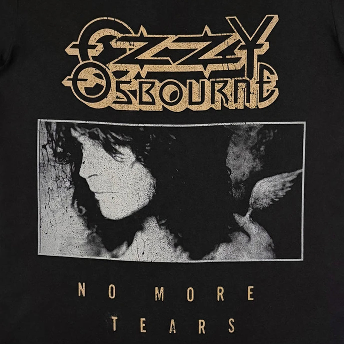 Black - Side - Ozzy Osbourne Unisex Adult No More Tears Back Print T-Shirt