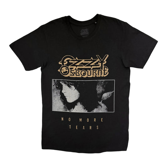Black - Front - Ozzy Osbourne Unisex Adult No More Tears Back Print T-Shirt
