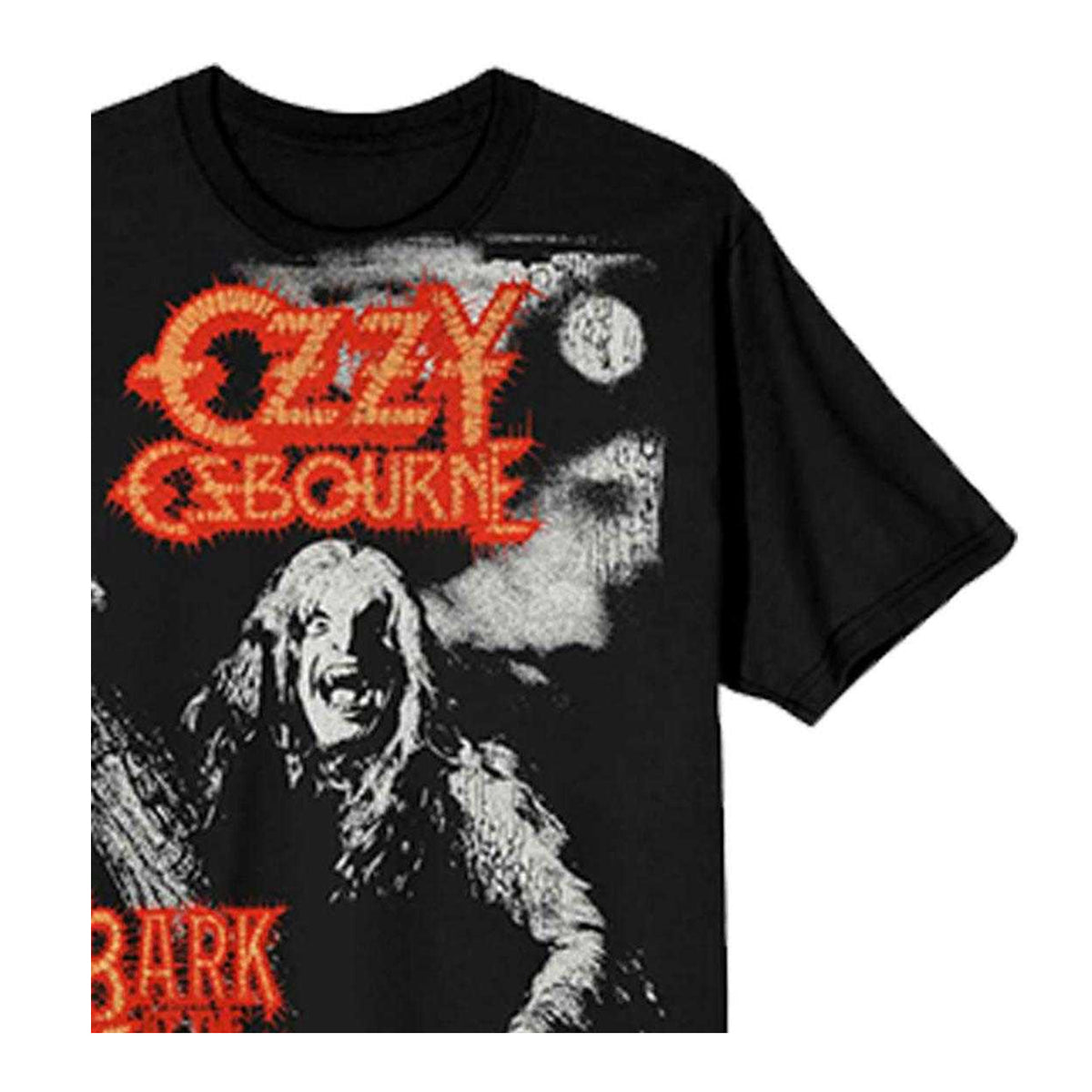 Black - Side - Ozzy Osbourne Unisex Adult Bark At The Moon Back Print T-Shirt