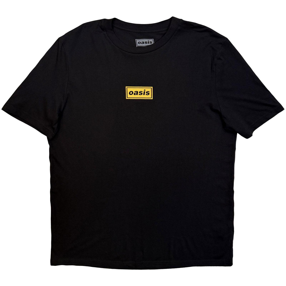 Black - Front - Oasis Unisex Adult Live ´25 Sydney Half Face Back Print T-Shirt