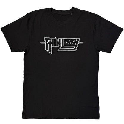Black - Front - Thin Lizzy Unisex Adult Mono Logo T-Shirt