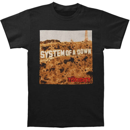 Black - Front - System Of A Down Unisex Adult Toxicity T-Shirt