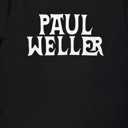 Black - Side - Paul Weller Unisex Adult Mono Logo T-Shirt