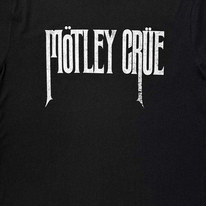 Black - Side - Motley Crue Unisex Adult Mono Logo T-Shirt