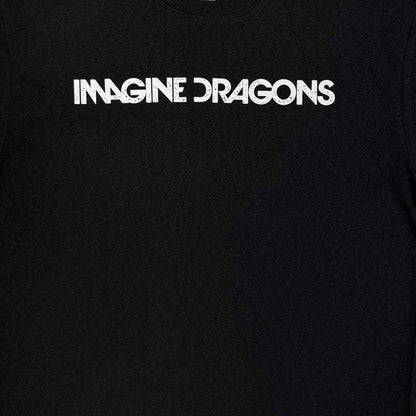 Black - Side - Imagine Dragons Unisex Adult Mono Logo T-Shirt