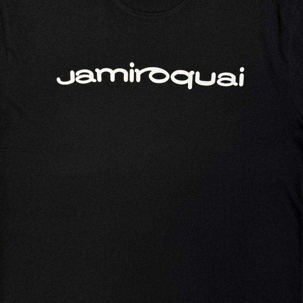 Black - Side - Jamiroquai Unisex Adult Mono Logo T-Shirt