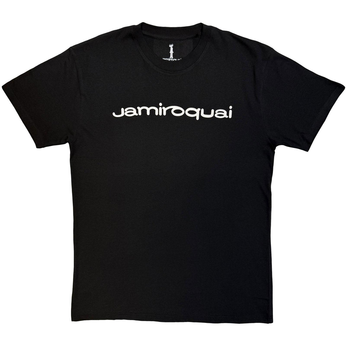 Black - Front - Jamiroquai Unisex Adult Mono Logo T-Shirt