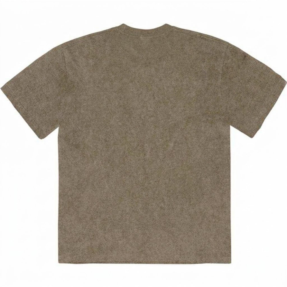 Green - Back - Disney Unisex Adult Mickey The Magician Stone Wash T-Shirt