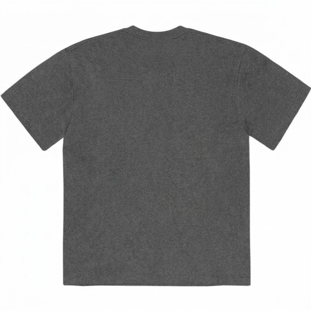 Charcoal Grey - Back - Disney Unisex Adult Mickey Piano Stone Wash T-Shirt