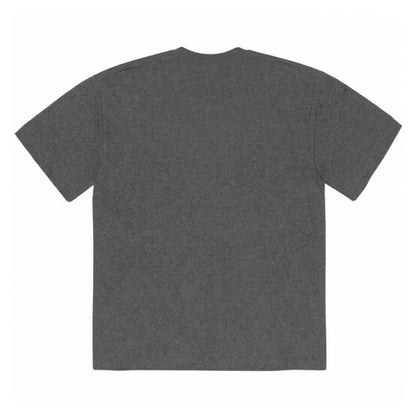 Charcoal Grey - Back - Disney Unisex Adult Building A Building Mickey Stone Wash T-Shirt