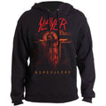 Black - Front - Slayer Unisex Adult Repentless Crucifix Pullover Hoodie