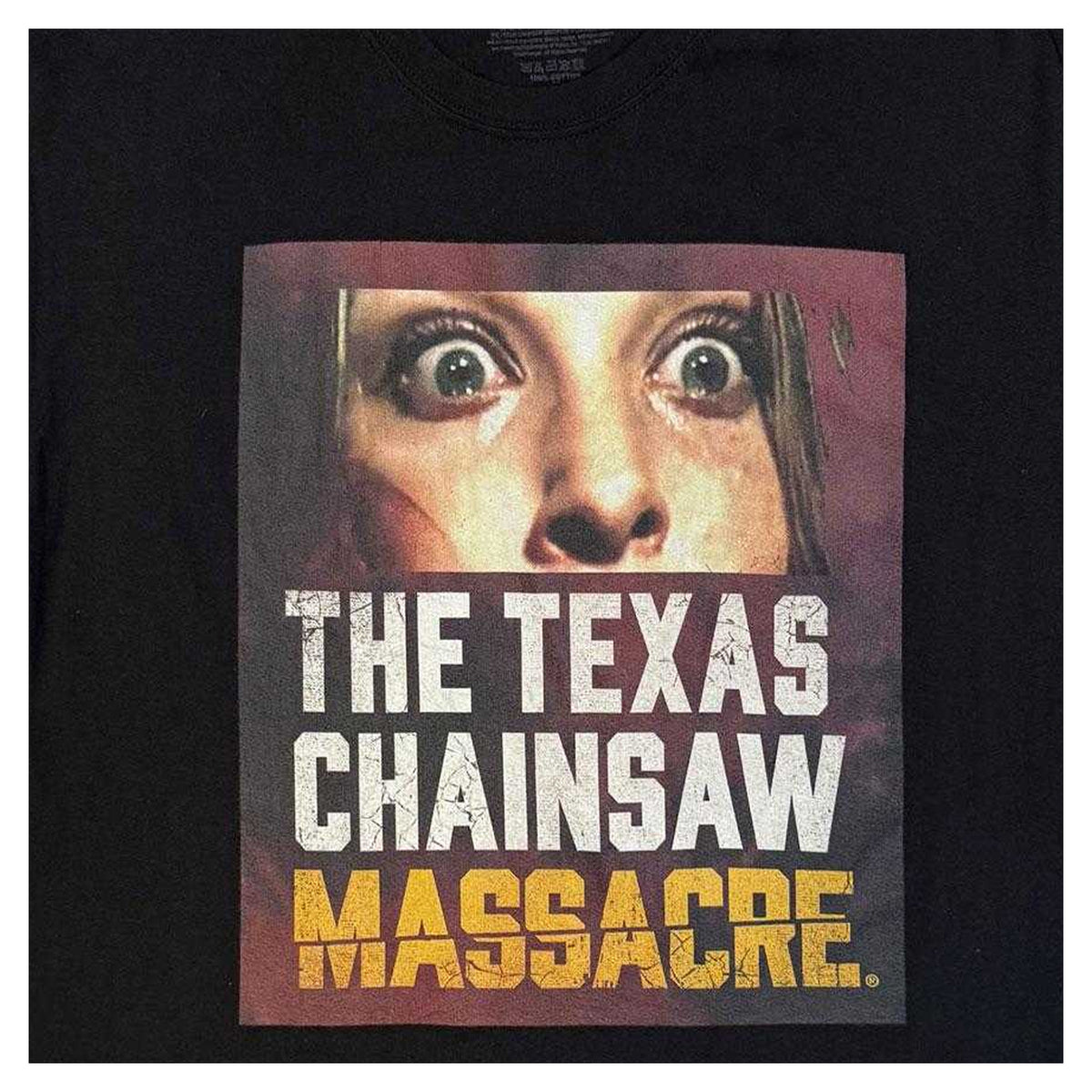 Black - Side - The Texas Chainsaw Massacre Unisex Adult Eyes T-Shirt