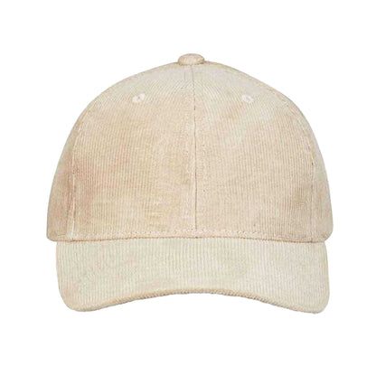 Sand - Side - Tokyo Time Unisex Adult Corduroy Baseball Cap