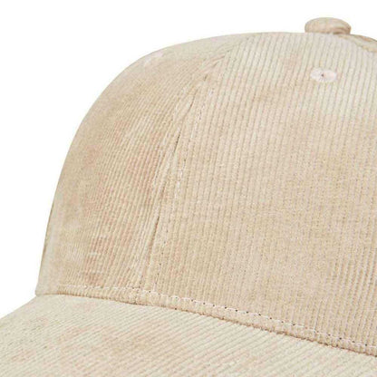 Sand - Pack Shot - Tokyo Time Unisex Adult Corduroy Baseball Cap