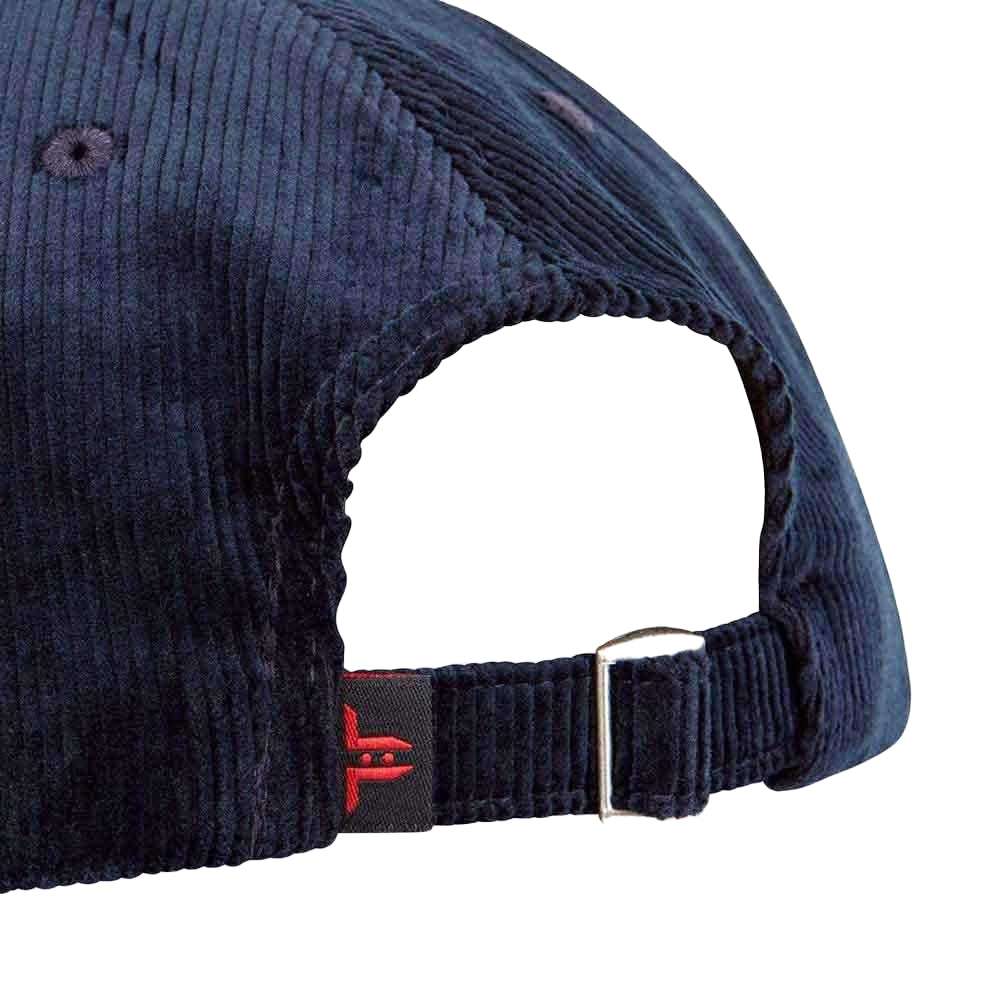 Navy Blue - Pack Shot - Tokyo Time Unisex Adult Corduroy Baseball Cap