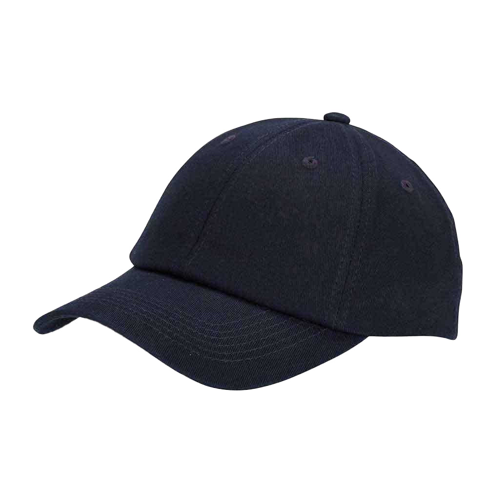 Navy Blue - Front - Tokyo Time Unisex Adult Base Baseball Cap