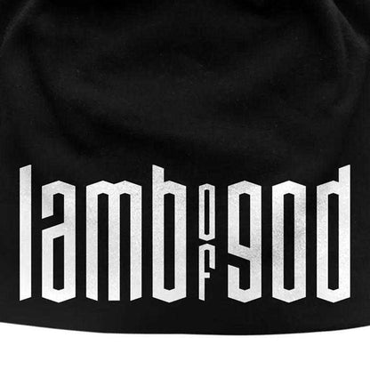 Black - Side - Lamb Of God Unisex Adult Into Oblivion Beanie