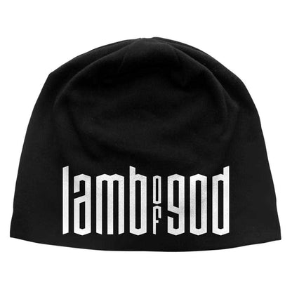 Black - Front - Lamb Of God Unisex Adult Into Oblivion Beanie