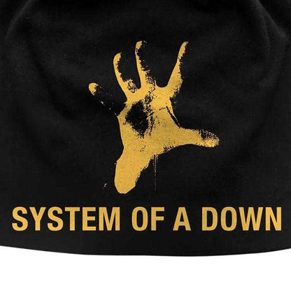 Black - Side - System Of A Down Unisex Adult Hand Beanie