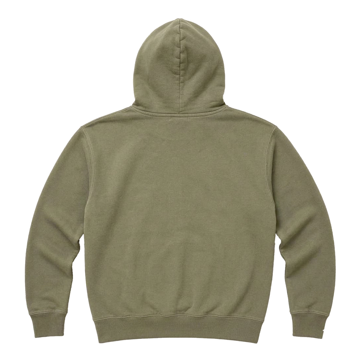 Green - Back - Oasis Unisex Adult Lino Logo Hoodie