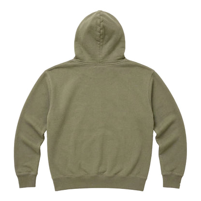 Green - Back - Oasis Unisex Adult Lino Logo Hoodie