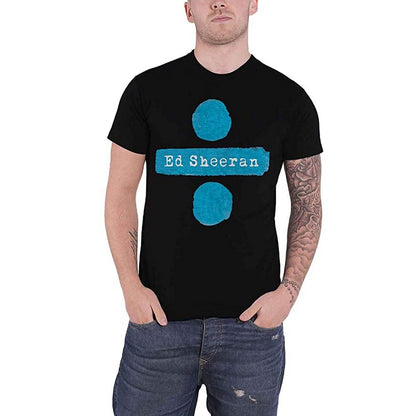 Black - Front - Ed Sheeran Unisex Adult Divide T-Shirt