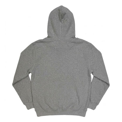 Grey - Back - Wu-Tang Clan Unisex Adult Logo Hoodie