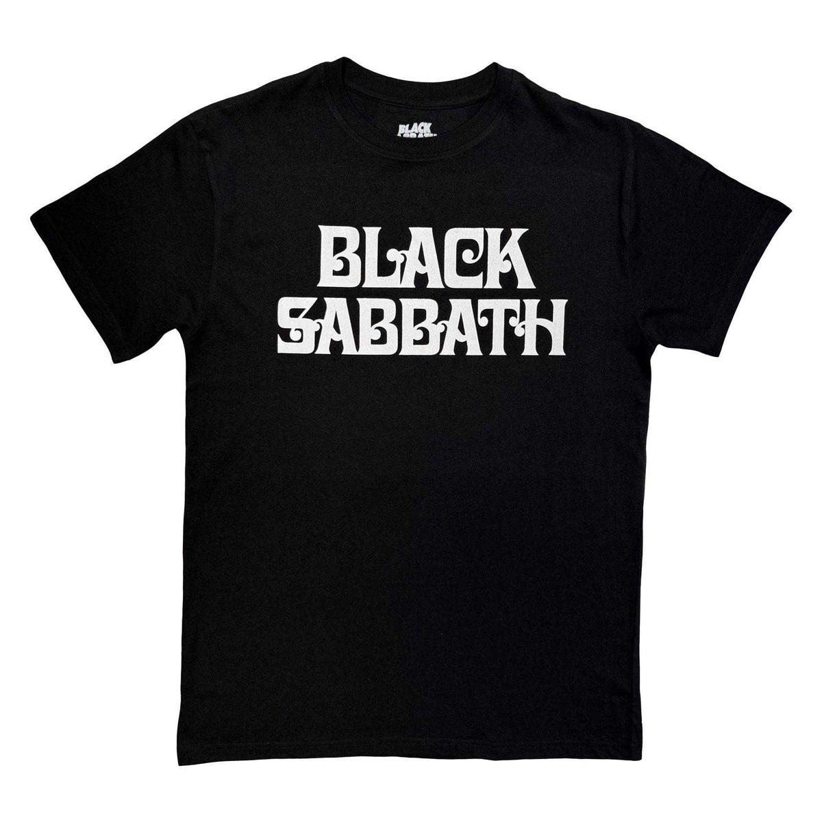 Black - Front - Black Sabbath Unisex Adult Mono Logo T-Shirt