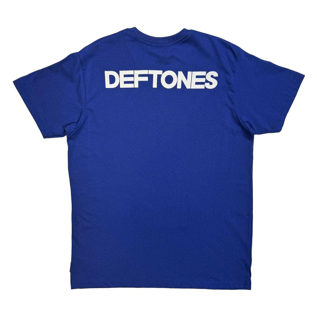 Blue - Back - Deftones Unisex Adult Unplugged Sphynx Back Print T-Shirt