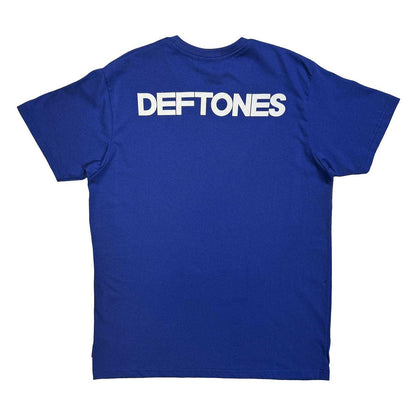 Blue - Back - Deftones Unisex Adult Unplugged Sphynx Back Print T-Shirt
