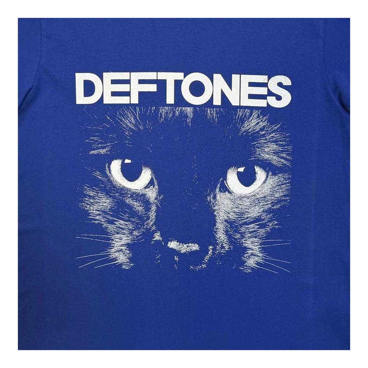 Blue - Side - Deftones Unisex Adult Unplugged Sphynx Back Print T-Shirt