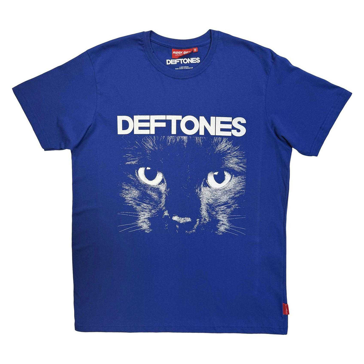 Blue - Front - Deftones Unisex Adult Unplugged Sphynx Back Print T-Shirt