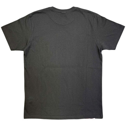 Charcoal Grey - Back - Willie Nelson Unisex Adult Unplugged Outlaw T-Shirt