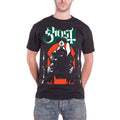 Black - Front - Ghost Unisex Adult Procession T-Shirt