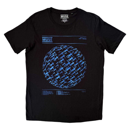 Black - Front - Muse Unisex Adult Absolution Crew Neck T-Shirt